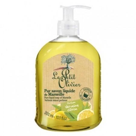 Le Petit Olivier Pur Savon Liquide de Marseille Verveine Citron 300ML