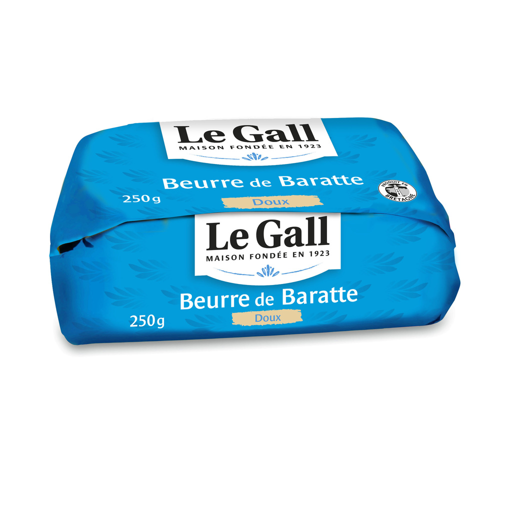 BEURRE BARATTE DOUX 250 G