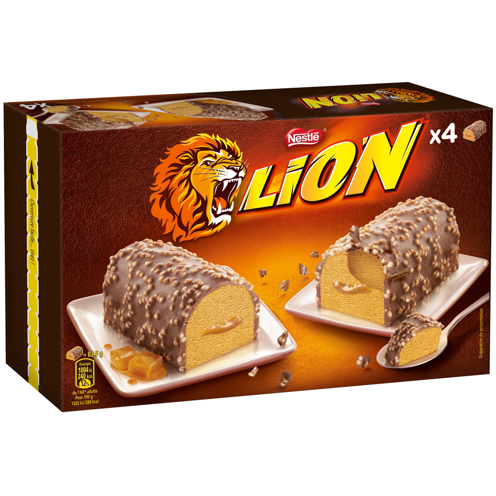 4 BUCHETTES LION 334G