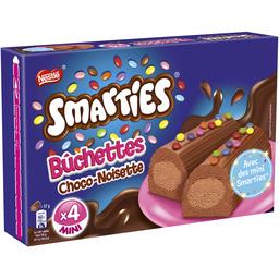 4X57G BUCHETTES CHOCOLAT NOIS.SMARTIES