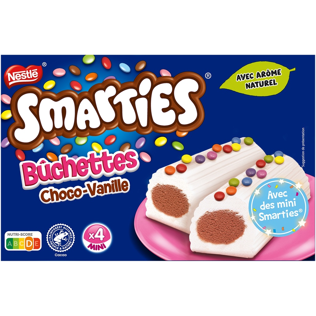 4x57g Vanilla Buchettes Smarties