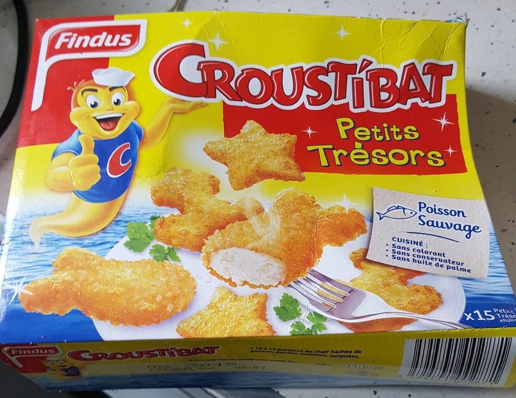 Croustibat Little Treasures MSC 450g