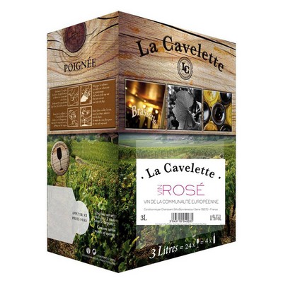 BIB 3L VCE ROSE LA CAVELETTE