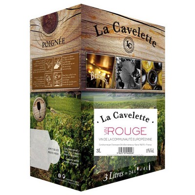 BIB 3L VCE ROUGE LA CAVELETTE