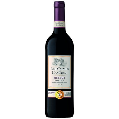 IGP Pays d’Oc Les Ormes de Cambras Merlot Red Wine 75cl
