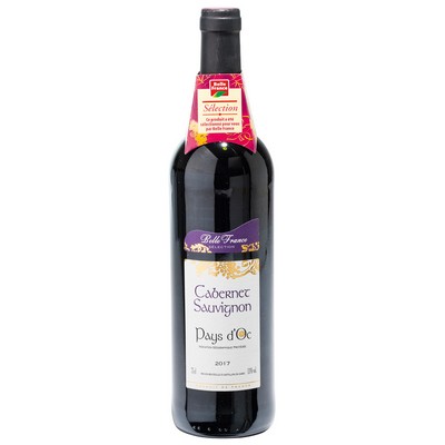 PAYS D OC CABERNET SAUVIGNON ROUGE BF BTLE 75 CL