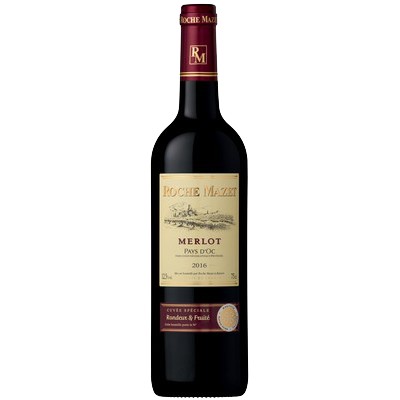 Roche Mazet Merlot Rouge IGP Pays d'Oc, 75cl