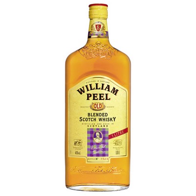 BLENDED SCOTCH WHISKY WILLIAM PEEL 100CL 40°