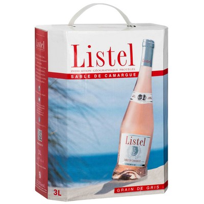 LISTEL GRIS GRAIN DE GRIS BIB 3L IGP TERRES DU MIDI