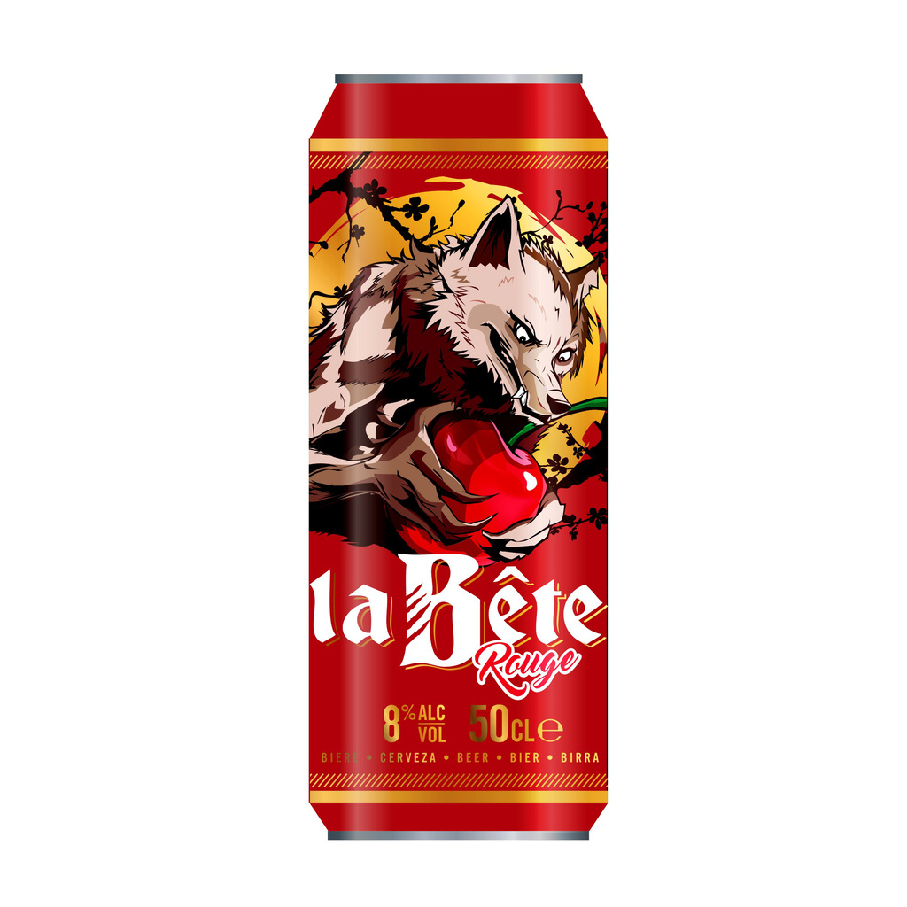 Bière La Bête Rouge Can 50cl