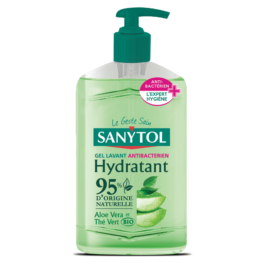 GEL LAVANT ANTIBACTERIEN HYDRATANT BIO SANYTOL 250 ML
