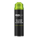 GilletteLabs Fast Lather Shaving Gel for Men, 198ml