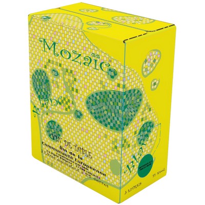 BIB 3L White Mozaic 11°
