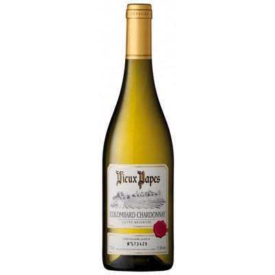 Vieux Papes Colombard Chardonnay White Wine 75cl