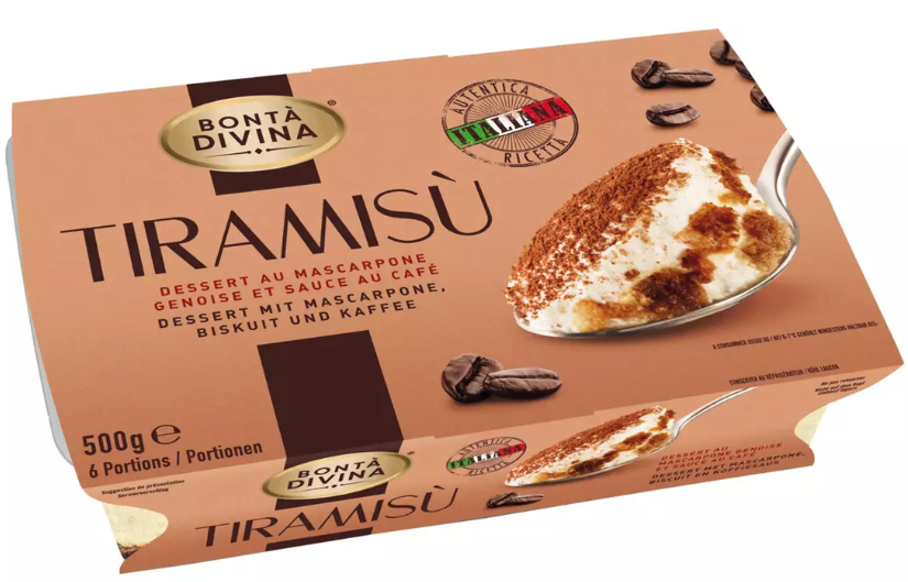 Bonta Divina Tiramisu 500g