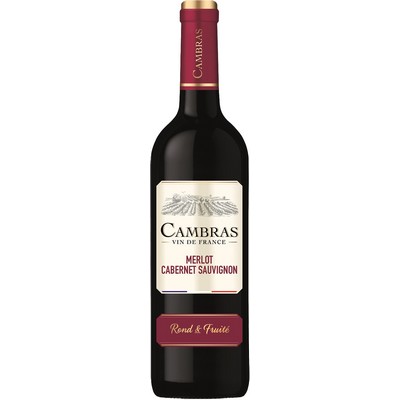 CAMBRAS VDF MERLOT ROUGE / CABERNET SAUVIGNON 75CL