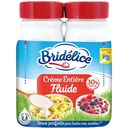 BRIDELICE UHT Full Cream Fluid Cream 30% Fat Bottle 2x25cl