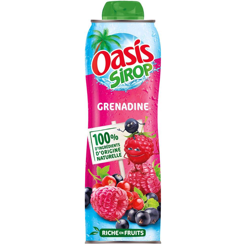 GRENADINE SYRUP 75CL OASIS