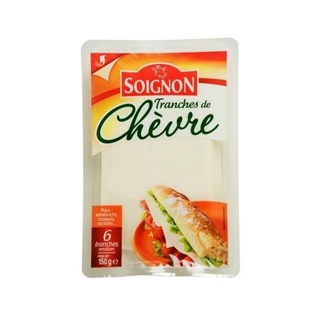 Tranches de chèvre 150g Soignon