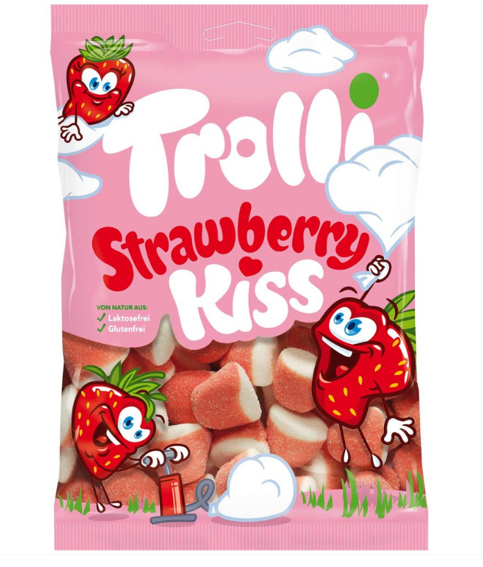 ST 100G BONBONS KISS TROLLI
