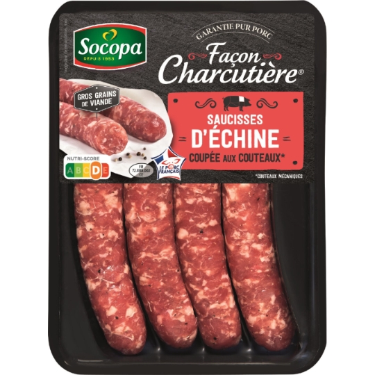 Pork Shoulder Sausage x4 280g Socopa