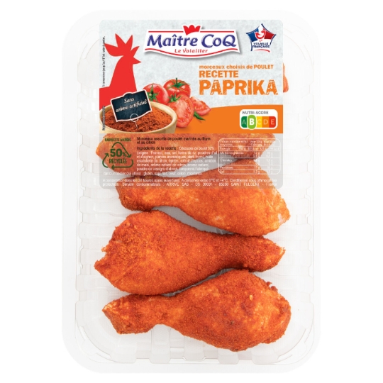 BQ 550G PILON POULET PAPRIKA M.C