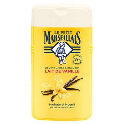 LE PETIT MARSEILLAIS DOUCHE EXTRA DOUX LAIT DE VANILLE BIO 250 ML
