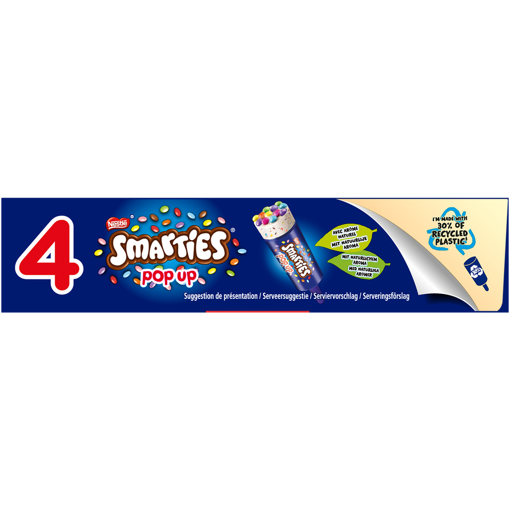 SMARTIES POP UP 4x52g