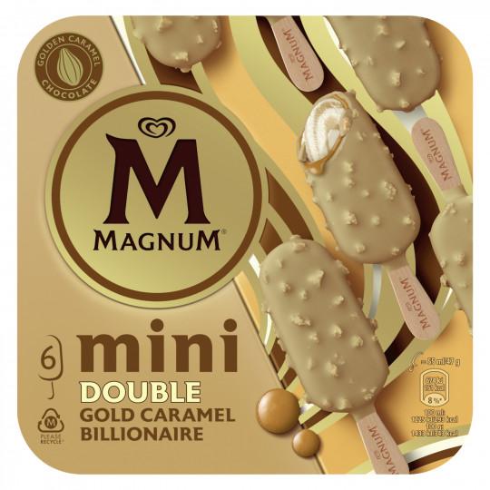 MAGNUM MINI DBLE GOLD X6	