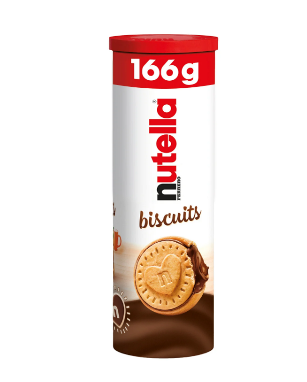 Nutella-Filled Biscuits – Pack of 12 (166 g)