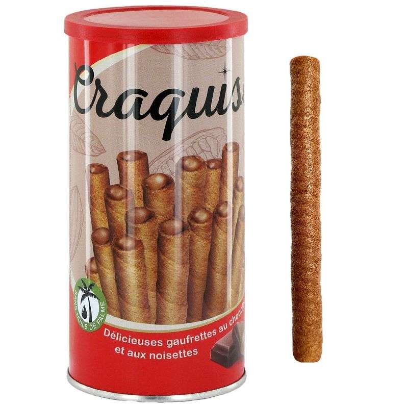 Craquise Hazelnut Chocolate Wafers 135g