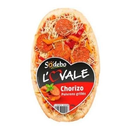 Sodebo L'Ovale Chorizo Pizza 200g