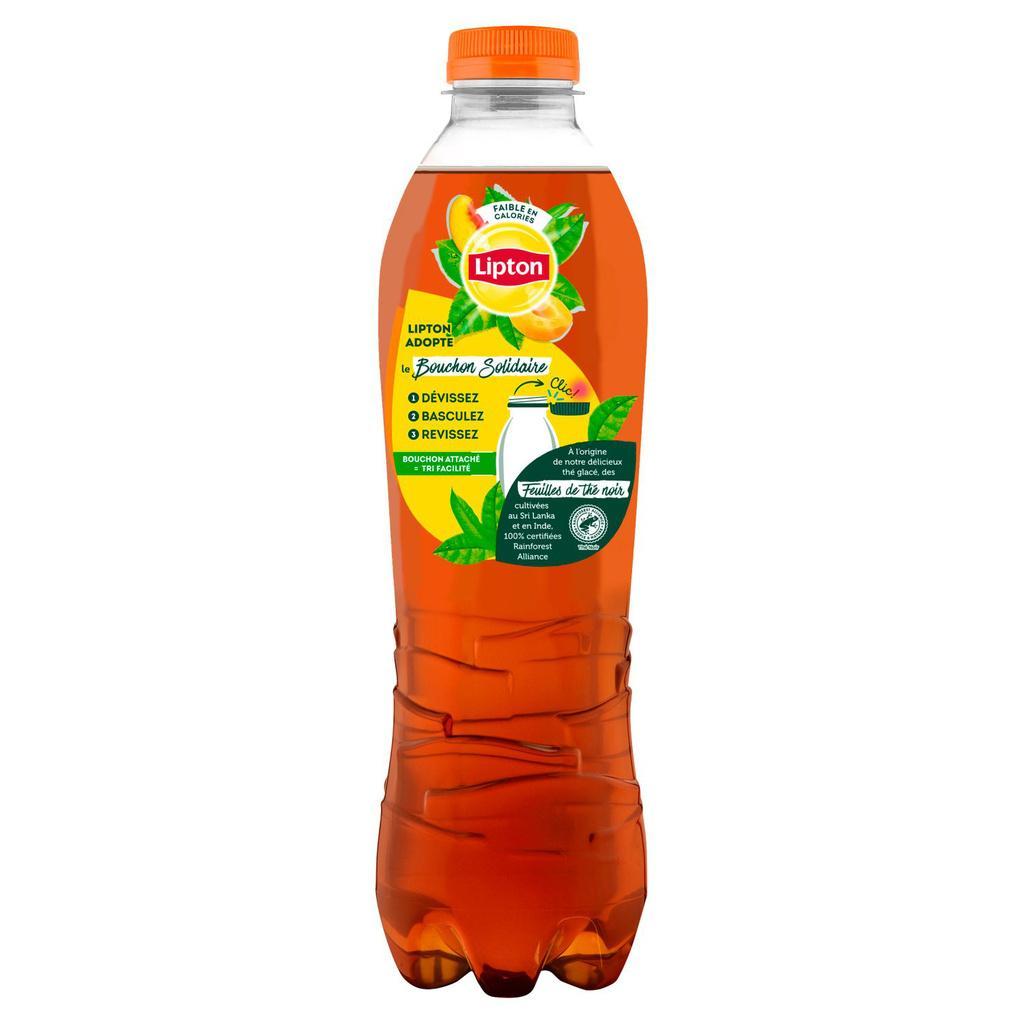 Lipton Ice Tea duo saveur pêche abricot 1,25 L