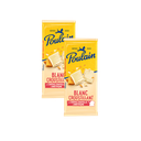 Poulain White Crunchy Chocolate Bar 95g