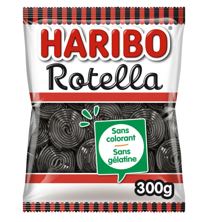 HARIBO Rotella Licorice Candies 300g