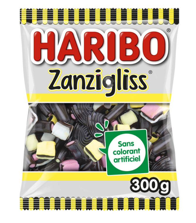 réglisse Zanzigliss 300g