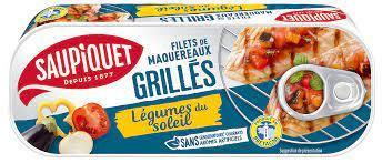 1X4 GRILLED MACKEREL WITH GRILLED VEGETABLES