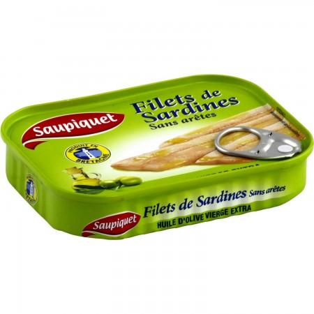 Boneless Sardine Fillets in Extra Virgin Olive Oil - 100g