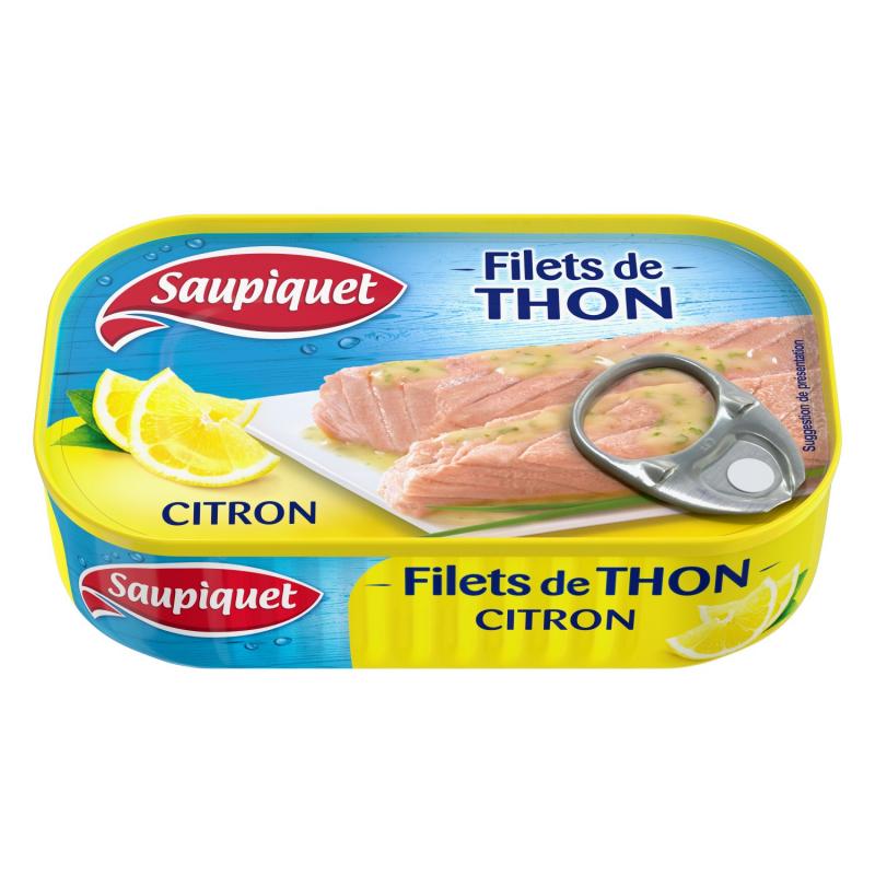 FILETS DE THON au citron - 115 g