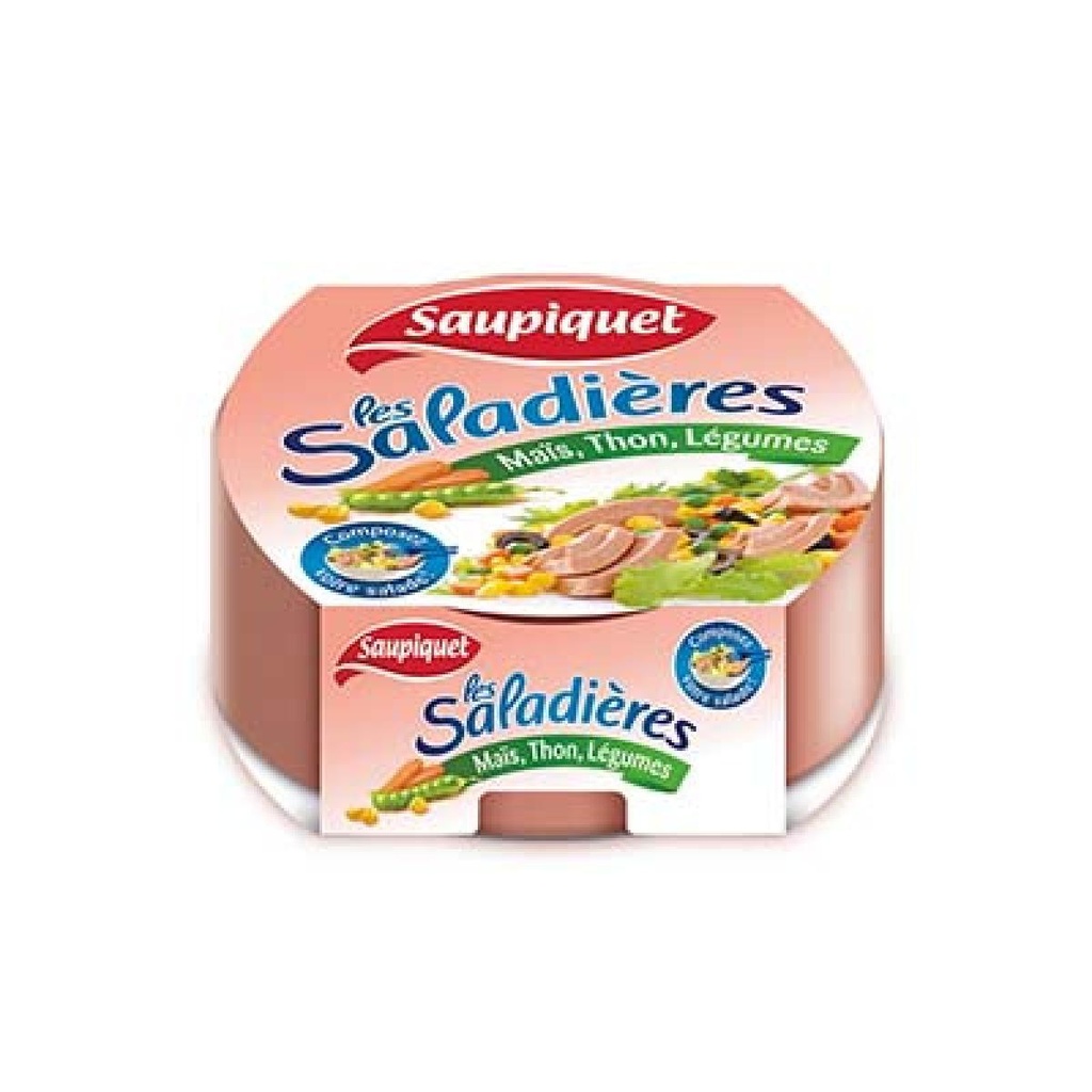 SALADE MAIS et THON MSC 160G SAUPIQUET