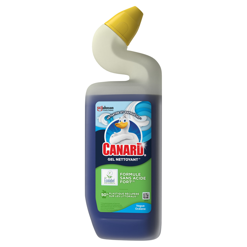 Canard® Gel Nettoyant Formule Sans Acide Fort Vague Océane 750ml