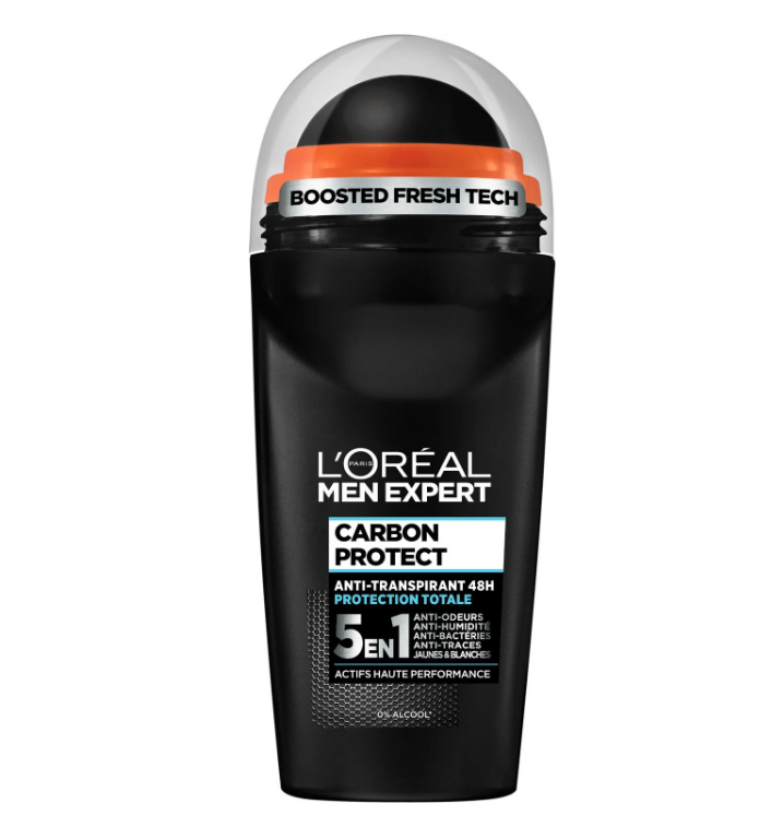 Men Expert Roll-On Deodorant 5-in-1 Carbon Intense Ice 50ml