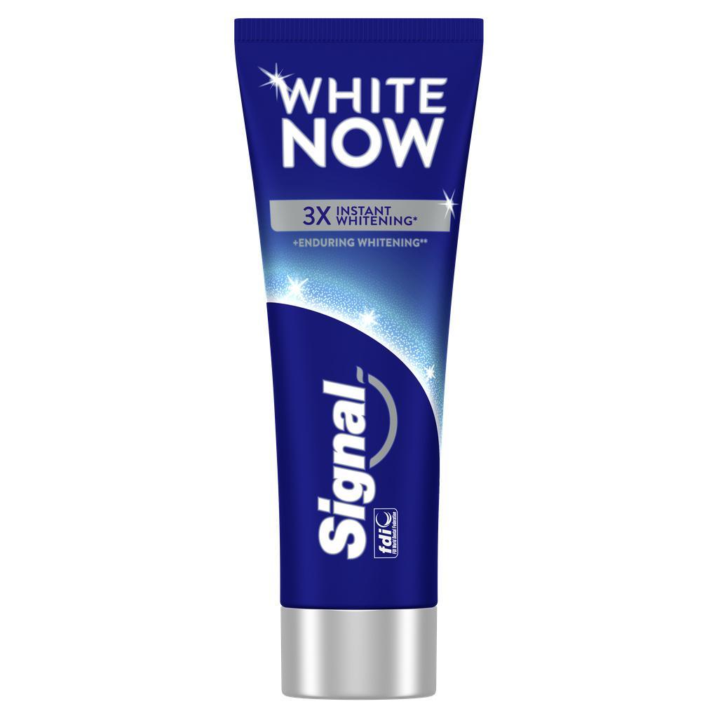 WHITE TOOTHPASTE TUB SIGNAL  75ML