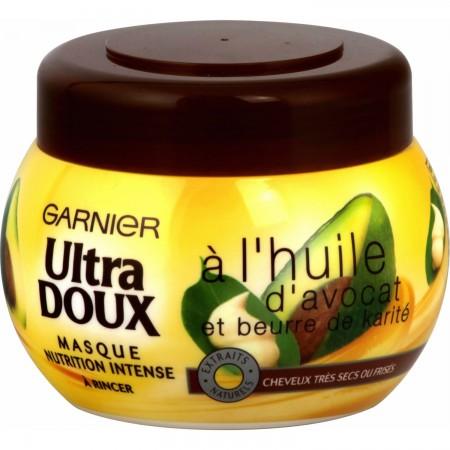 GARNIER ULTRA DOUX HAIRCARE ULTRA DOUX AVOCADO SHEA HAIR MASKS JAR 340ML