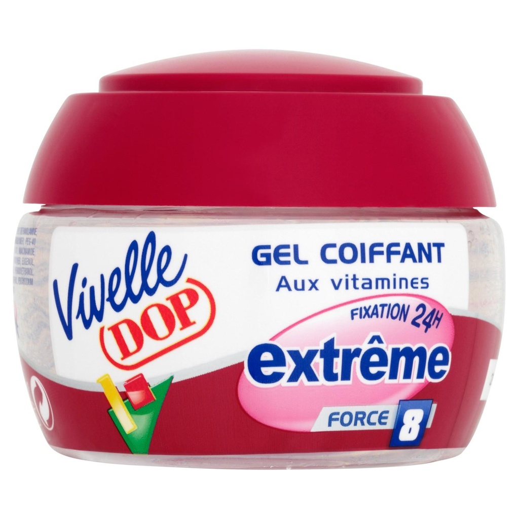VIVELE DOP Gel Jar 190ml Extreme Hold