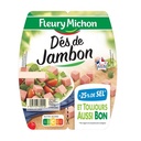 DES de JAMBON, - 25 % de SEL 2 x 75 g
