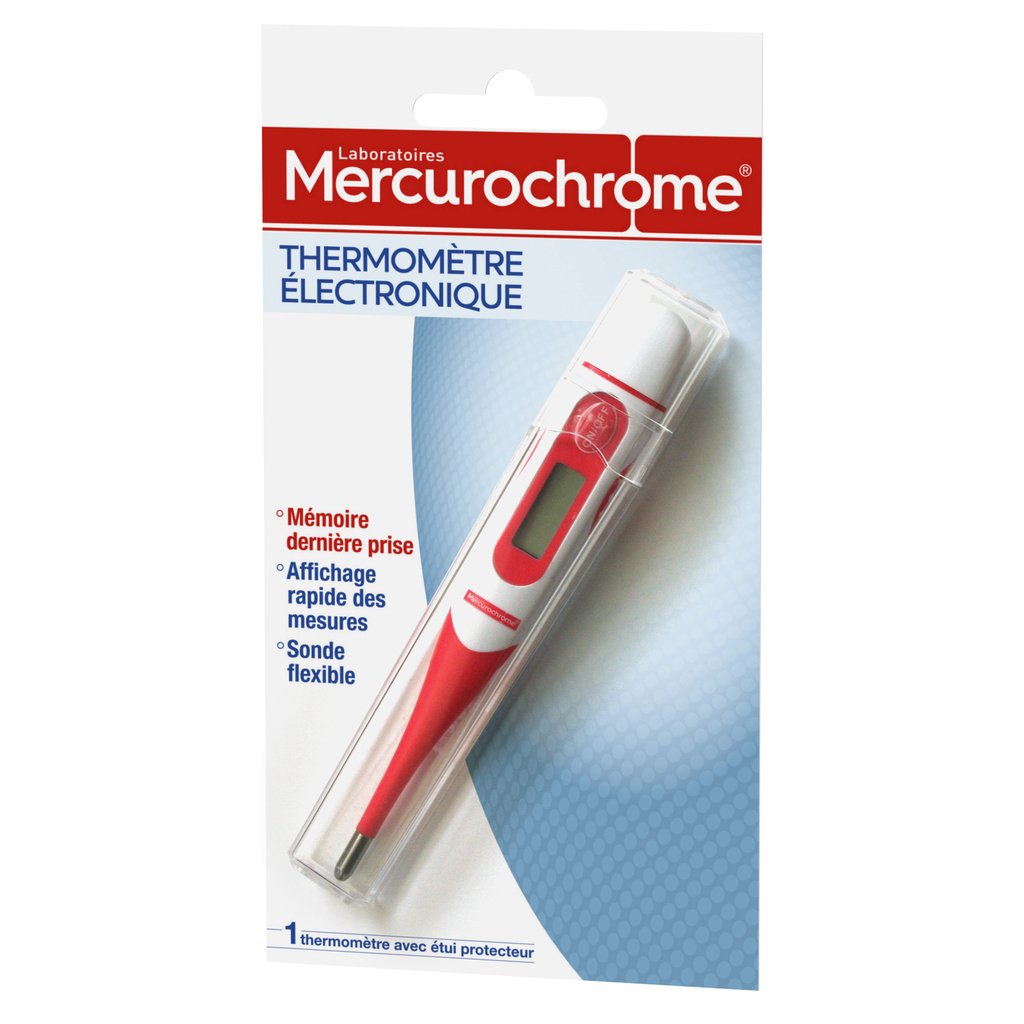 THERMOMÈTRE ÉLECTRONIQUE, 1 unité