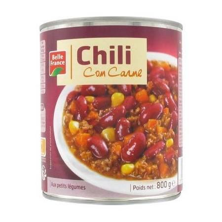 Chili con carne can 4/4 800g