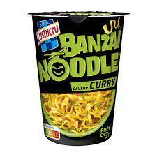 CUP BANZAI NOODLE CURRY	
