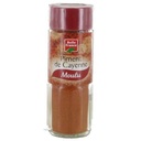 PIMENT DE CAYENNE MOULU EXTRA FORT BF FLACON 47 G